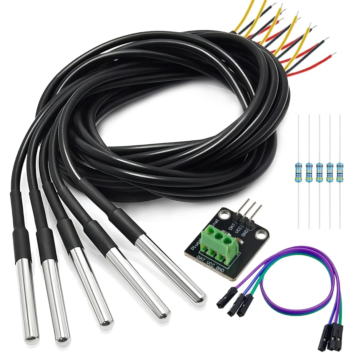 Minidodoca DS18B20 Temperature-Sensor Kit
