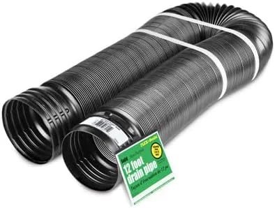 Flex-Drain Twelve-Foot Solid Pipe