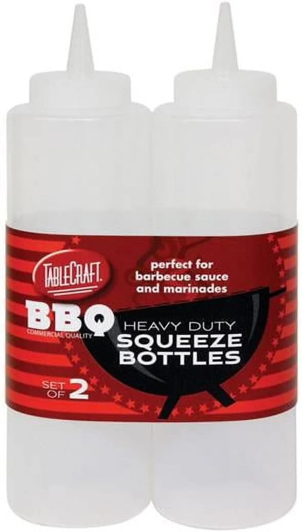 Tablecraft Twelve-Ounce Squeeze Bottles