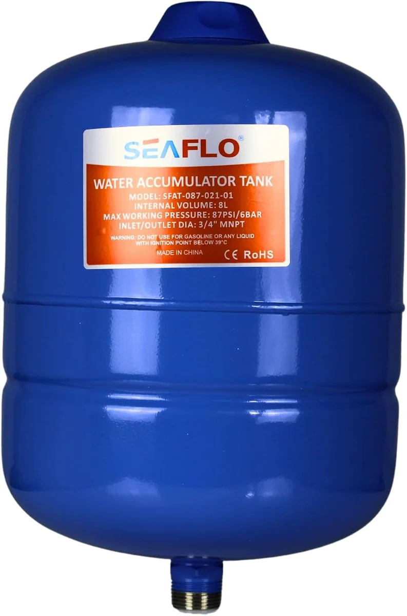 SEAFLO Two-Gallon Accumulator Tank
