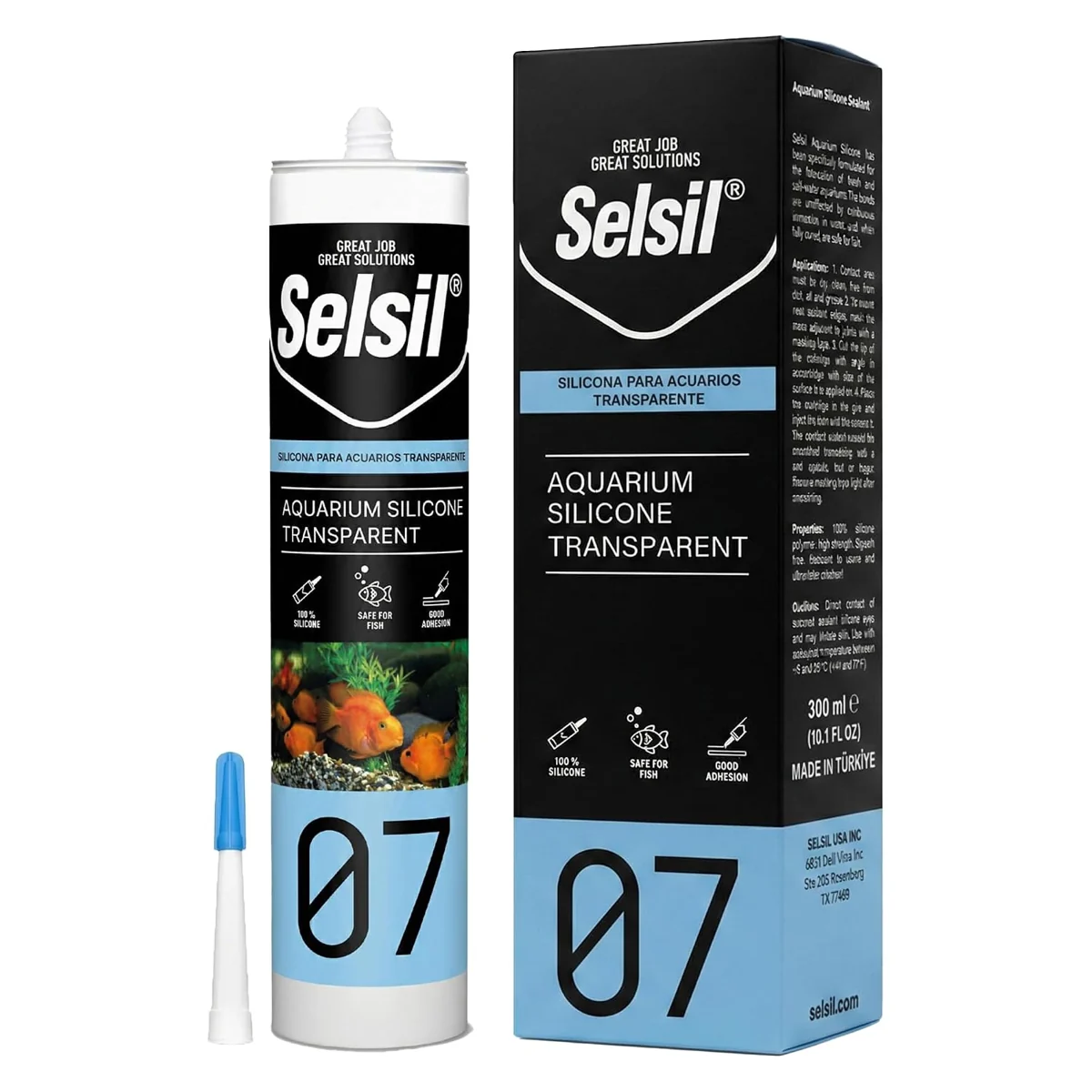 SELSIL Clear Aquarium Silicone