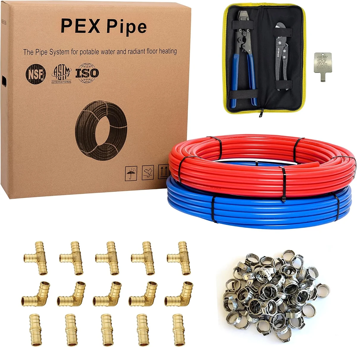 EFIELD Half-Inch PEX-B Tubing Kit