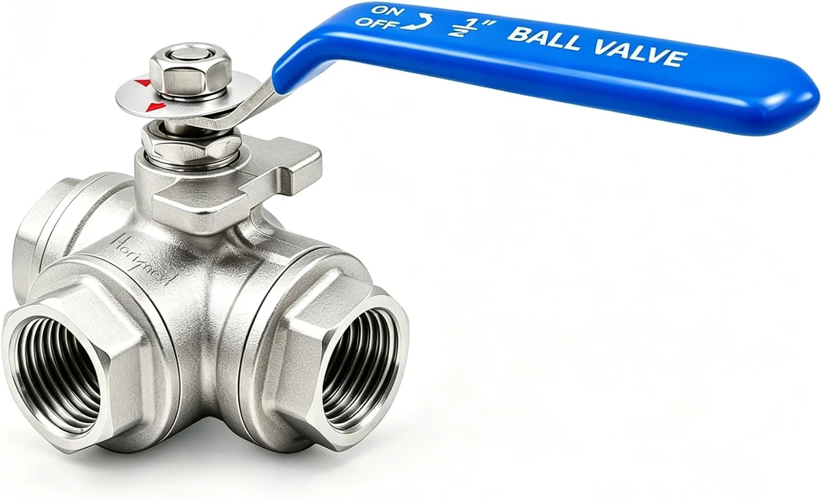 Horiznext Half-Inch T-Port Valve