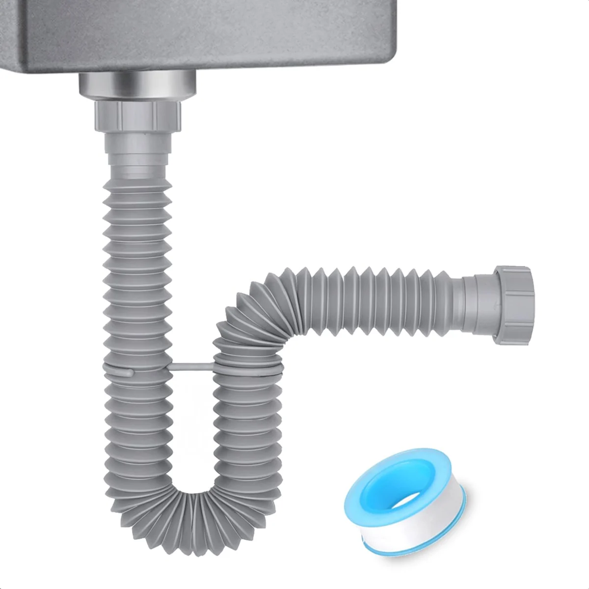 Cinsda Flexible Sink P-Trap
