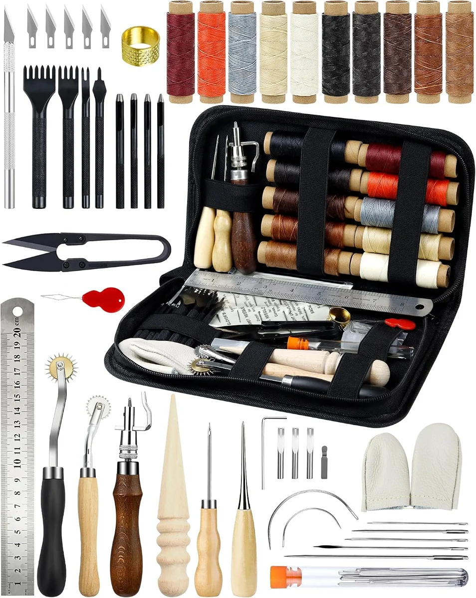 PLANTIONAL Leatherworking Tool Kit