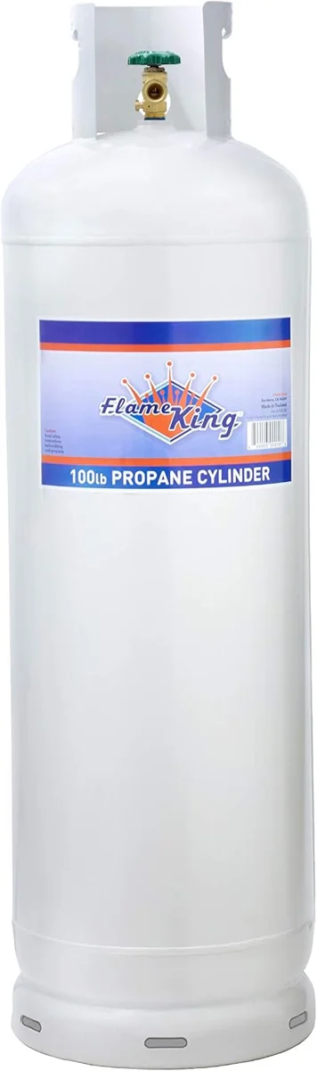 Flame King Hundred-Pound POL Cylinder