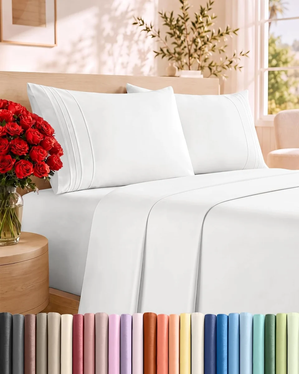 CGK Queen Four-Piece Sheet Set