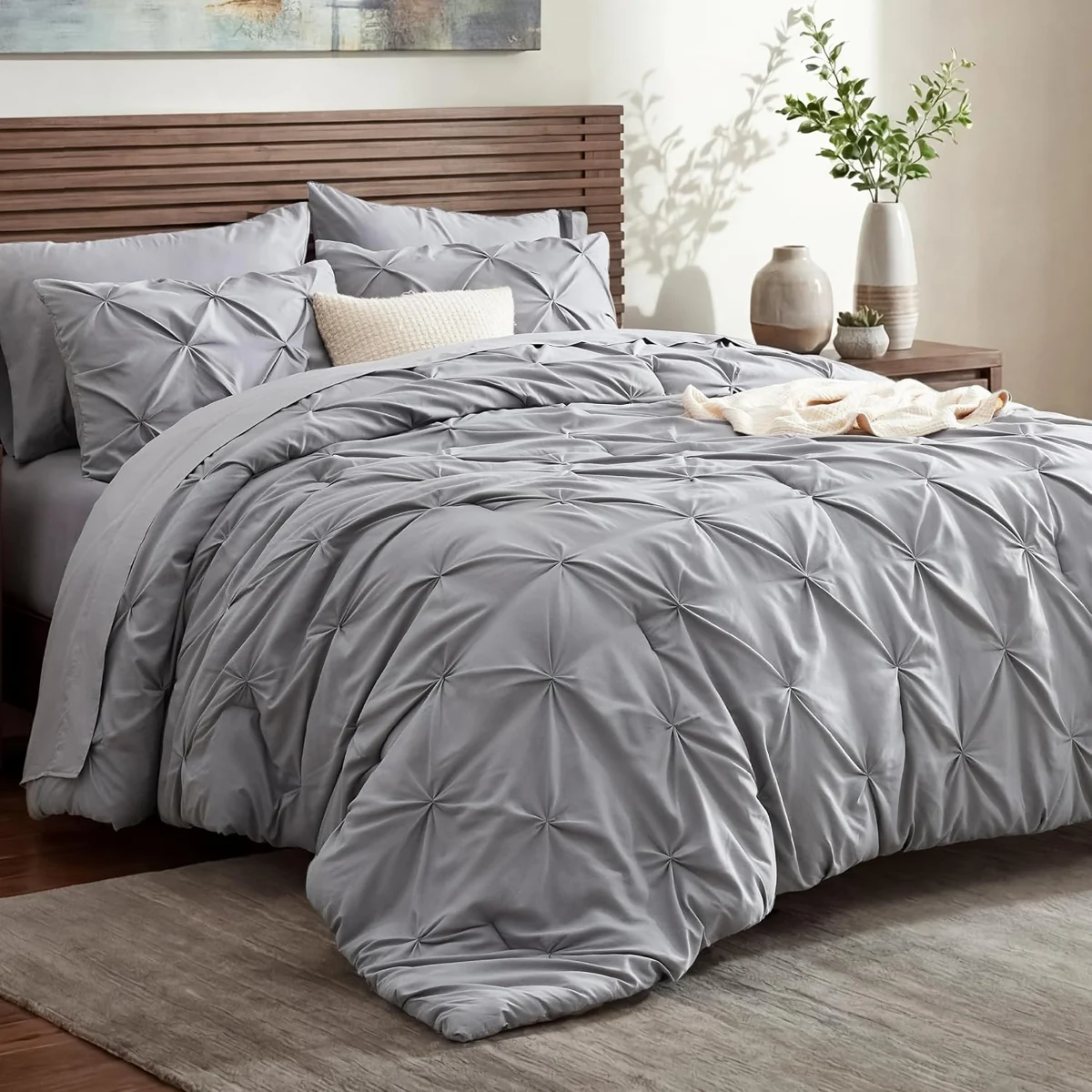 Bedsure Seven-Piece Queen Bedding Set