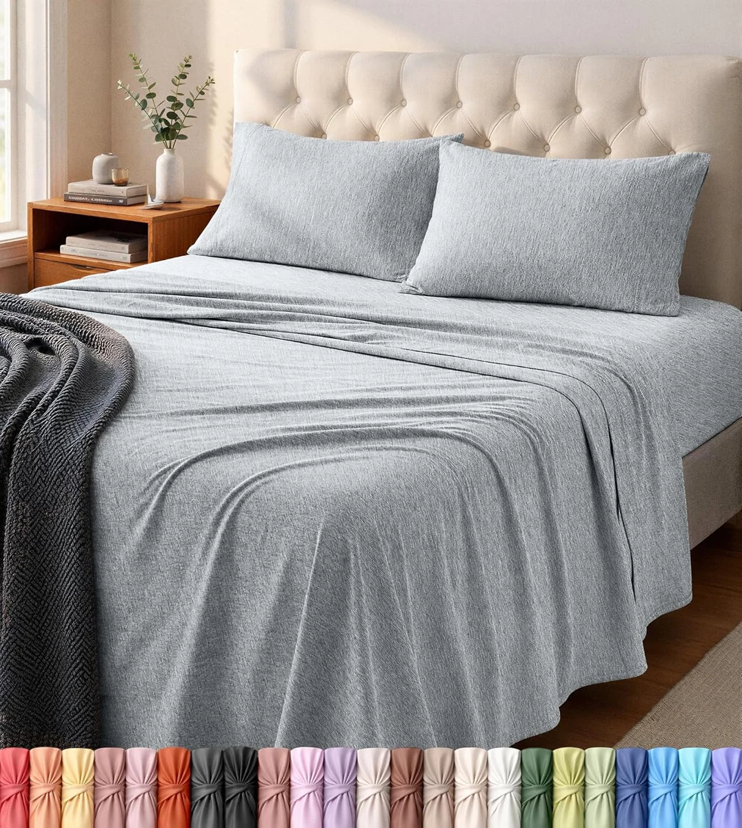 Utopia Bedding Queen Jersey Sheet Set