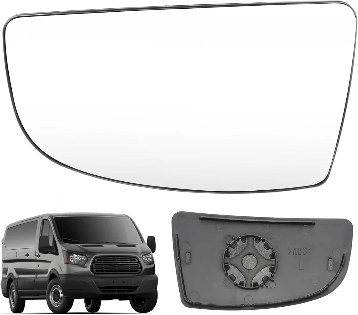 LHCDQSKCW Left Lower Transit Mirror Glass