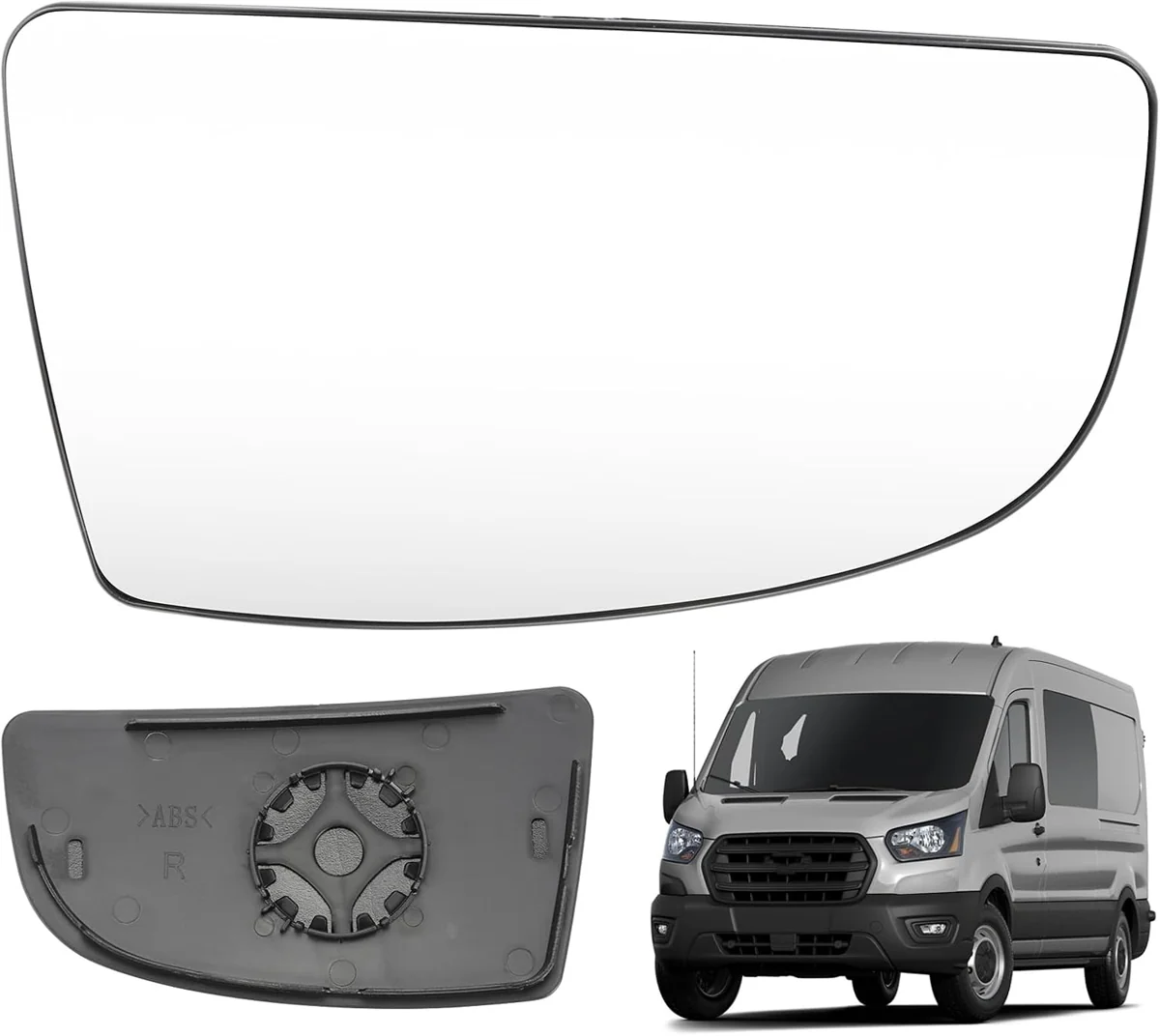 LHCDQSKCW Right Lower Transit Mirror Glass