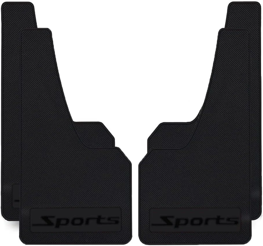 Four-Piece Universal Rubber Mud Flaps