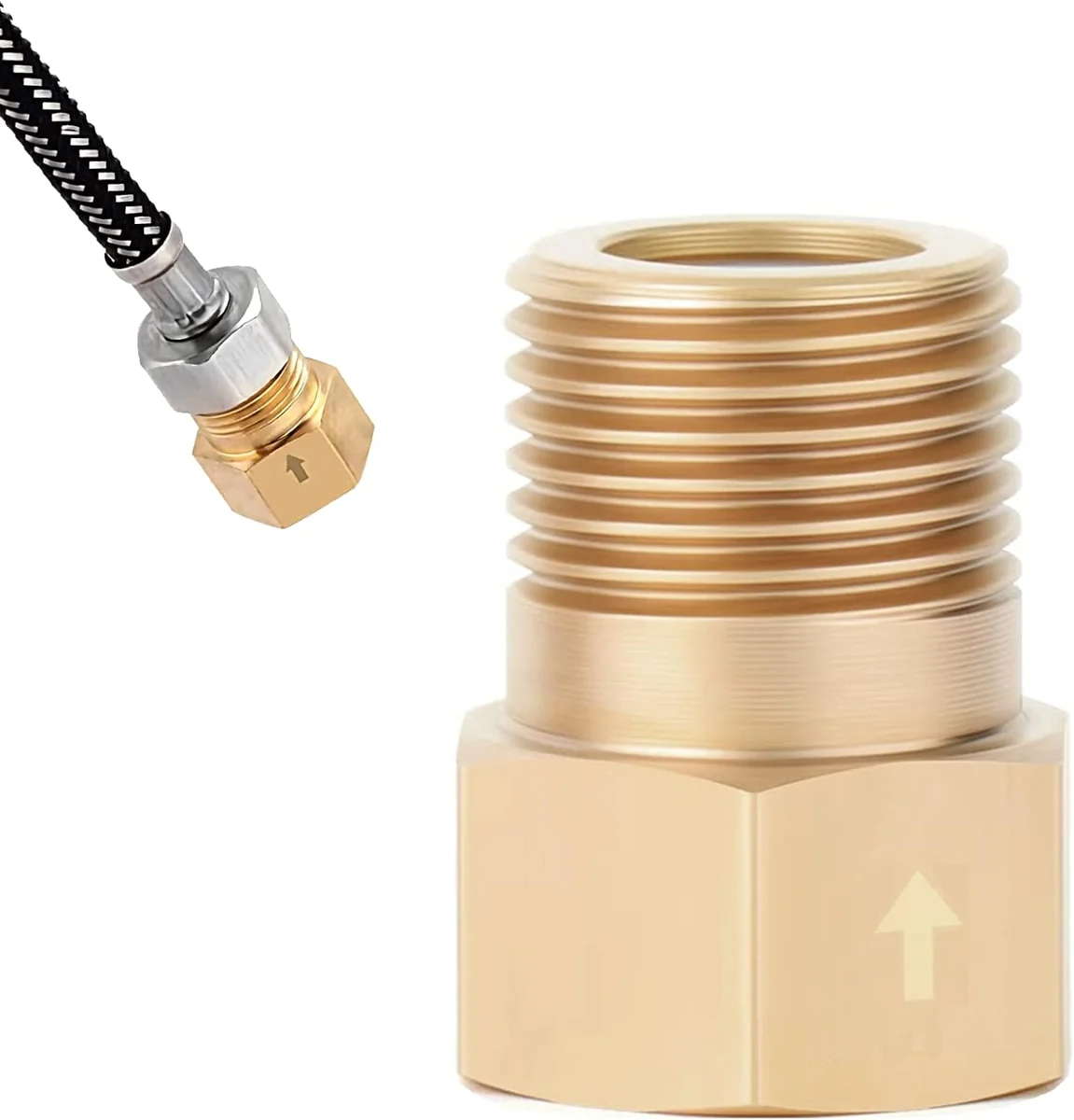 Threaded Half-Inch Brass Check Valve