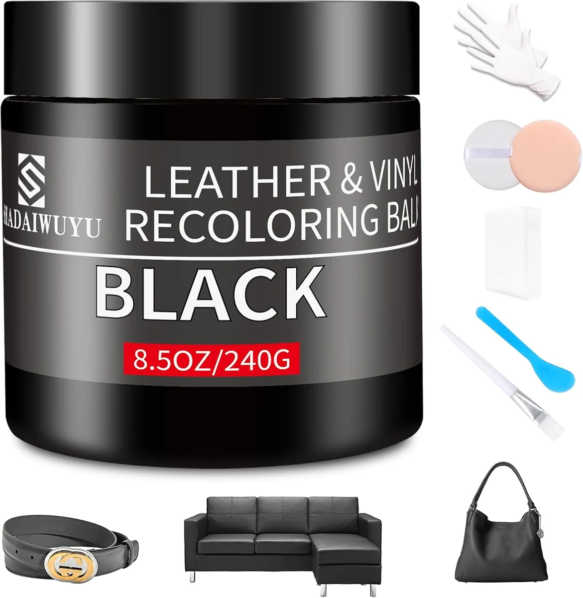 Black Leather Recoloring Balm