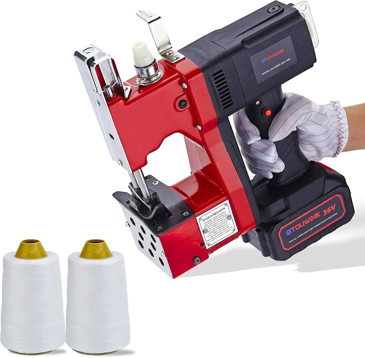 Cordless Portable Bag-Closing Machine