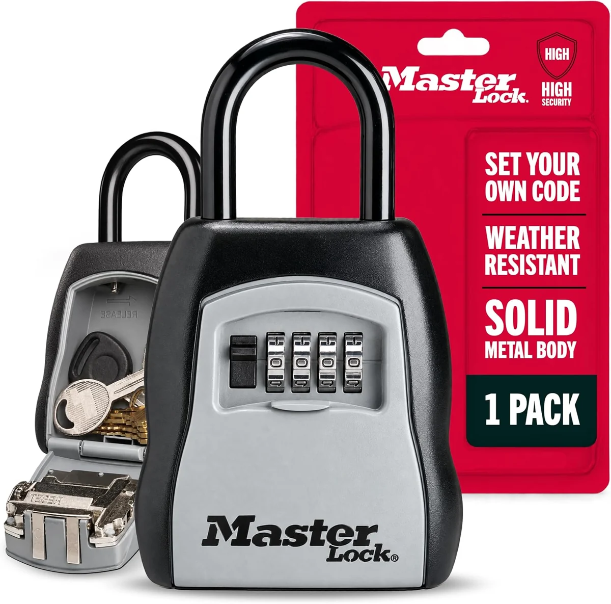 Master Lock Four-Dial Key Lock Box