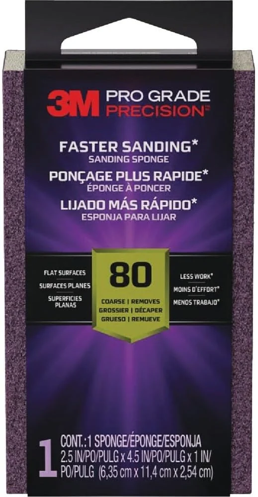 3M SandBlaster 80-Grit Sponge