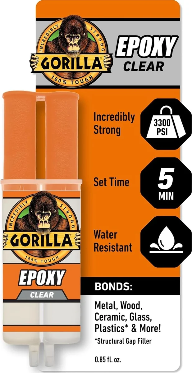 Gorilla Two-Part Epoxy Syringe