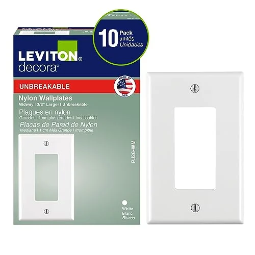 Leviton Decora Midway Wallplates