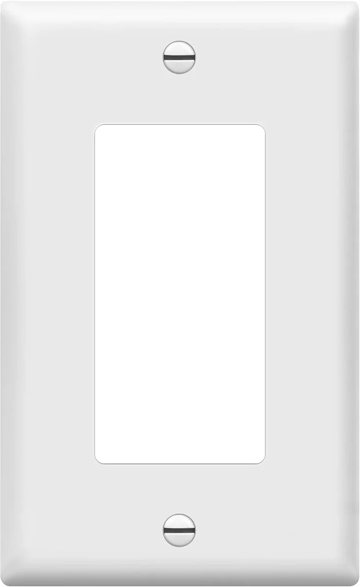ENERLITES White Decorator Wallplate