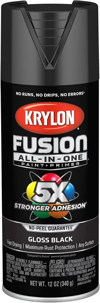 Krylon Fusion Gloss Black Paint