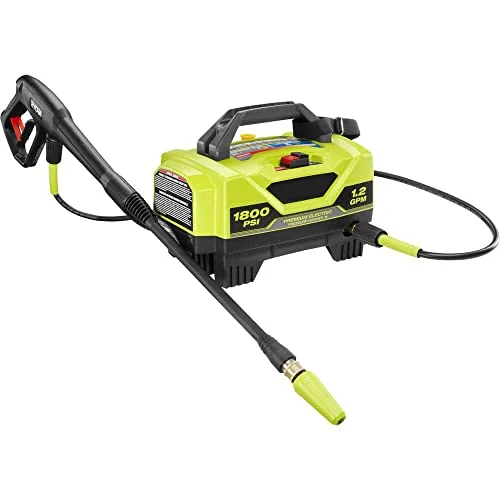RYOBI 1800 PSI Electric Pressure Washer