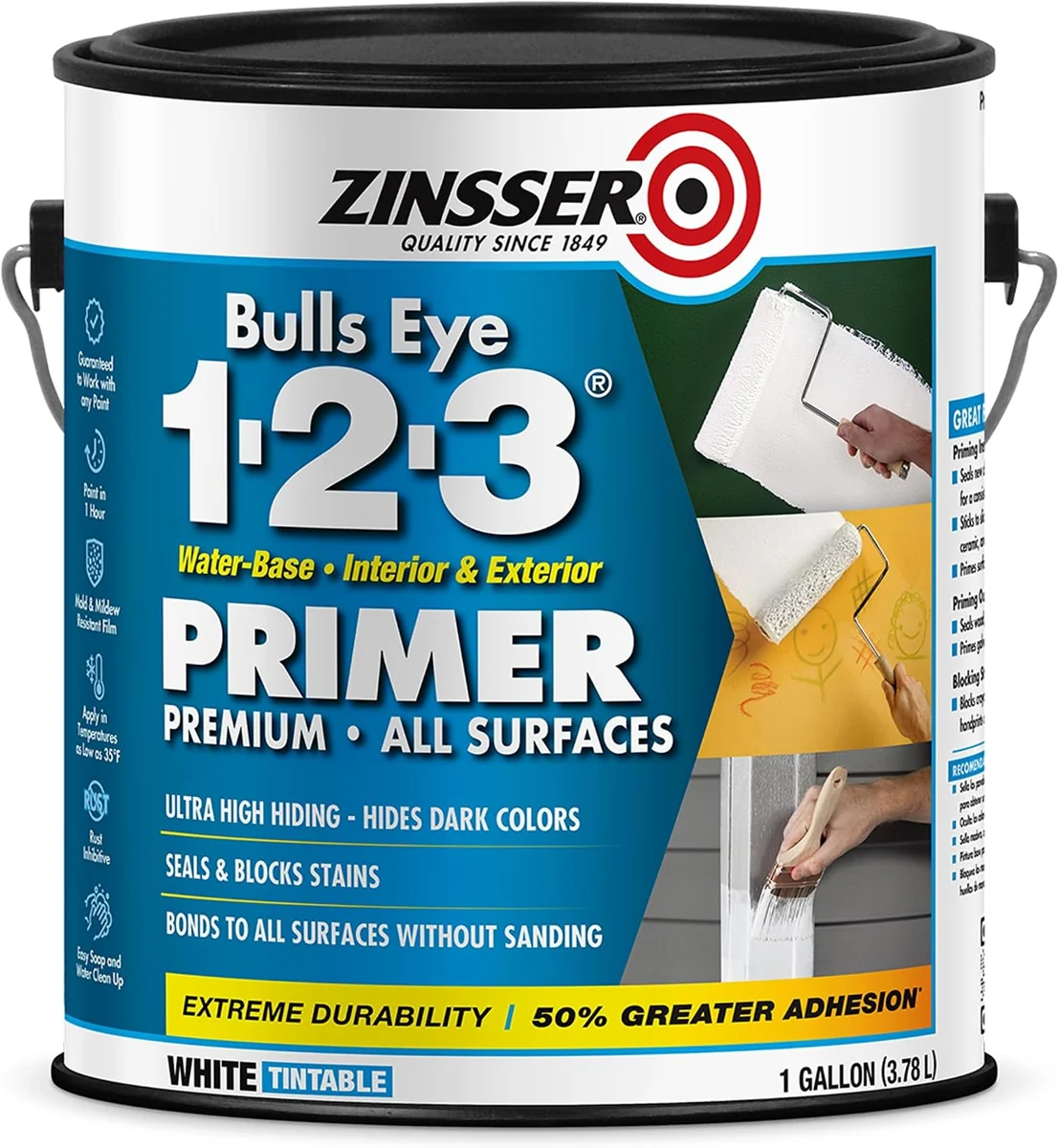 Zinsser Bulls Eye 1-2-3 Primer