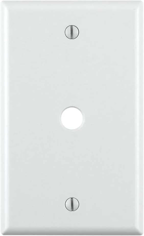 Leviton Standard Cable Wall Plate
