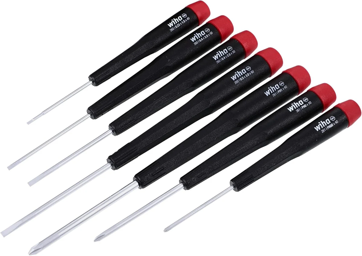 Wiha Precision Slotted and Phillips Drivers