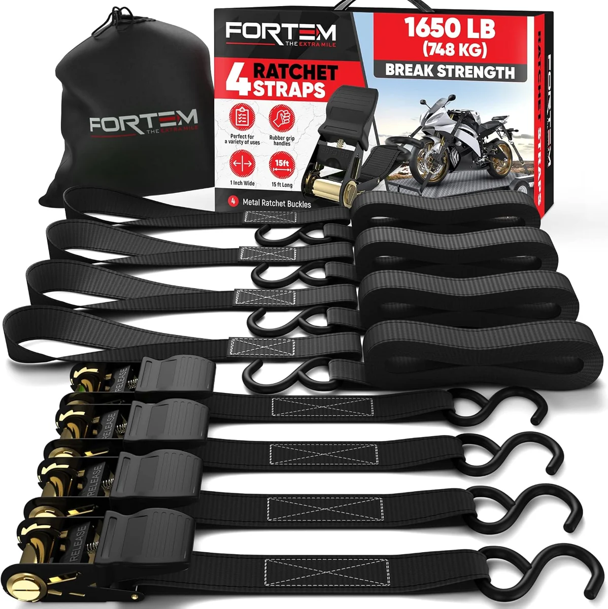 FORTEM Ratchet Strap Set