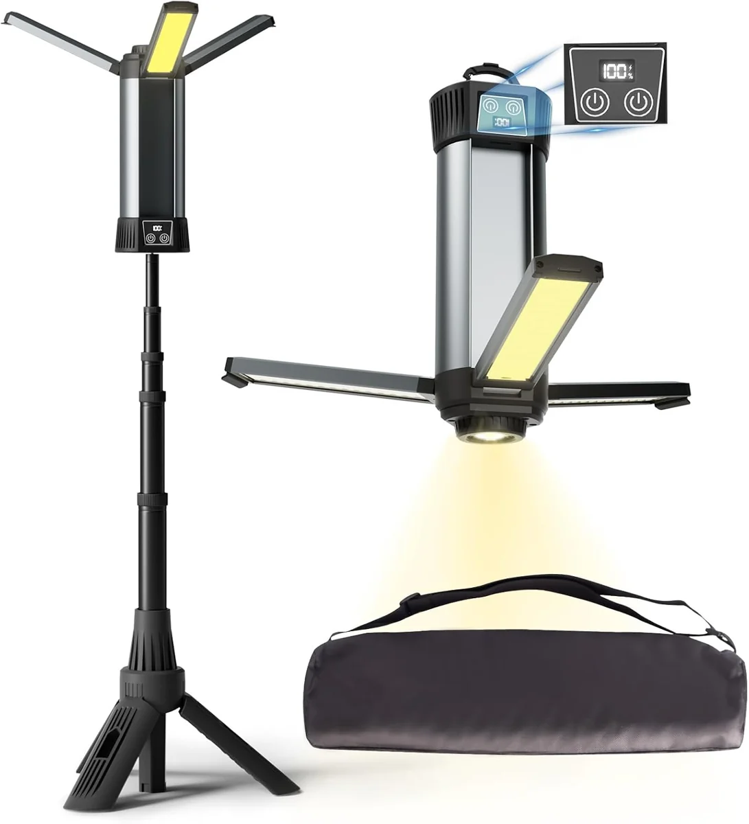 Portable Work Lighting for My Build Area