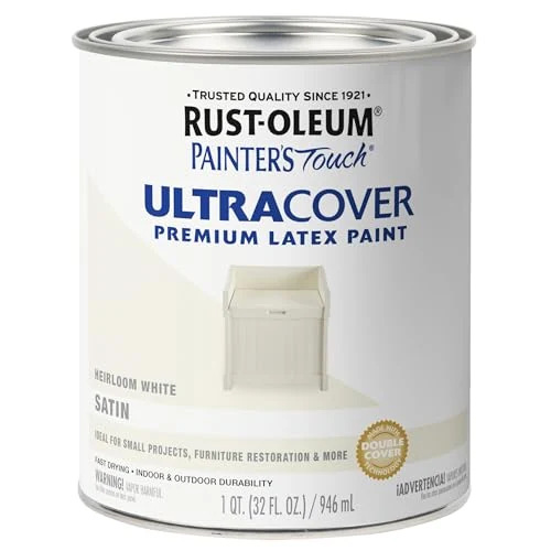 Rust-Oleum Satin Heirloom White Paint