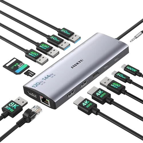 USB-C Docking Hub in My Mobile-Work Equipment