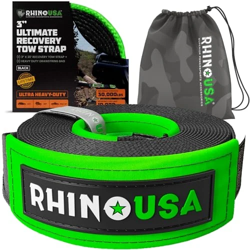 Recovery Tow Straps in My Vehicle Equipment