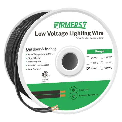 Two-Conductor Landscape Cable in My Wiring Purchases