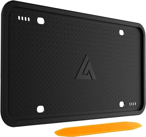 Aujen Single Silicone License Plate Frame