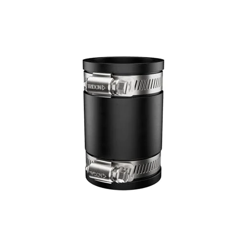 Fernco 1.5-Inch Plastic-Pipe Coupling