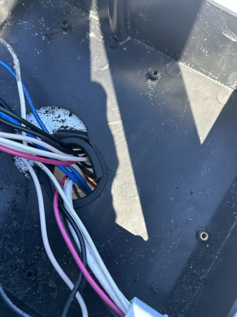 The later plastic trim around the roof opening into my van.
