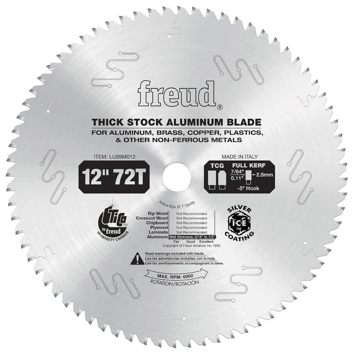 Freud LU89M012 Nonferrous-Metal Blade