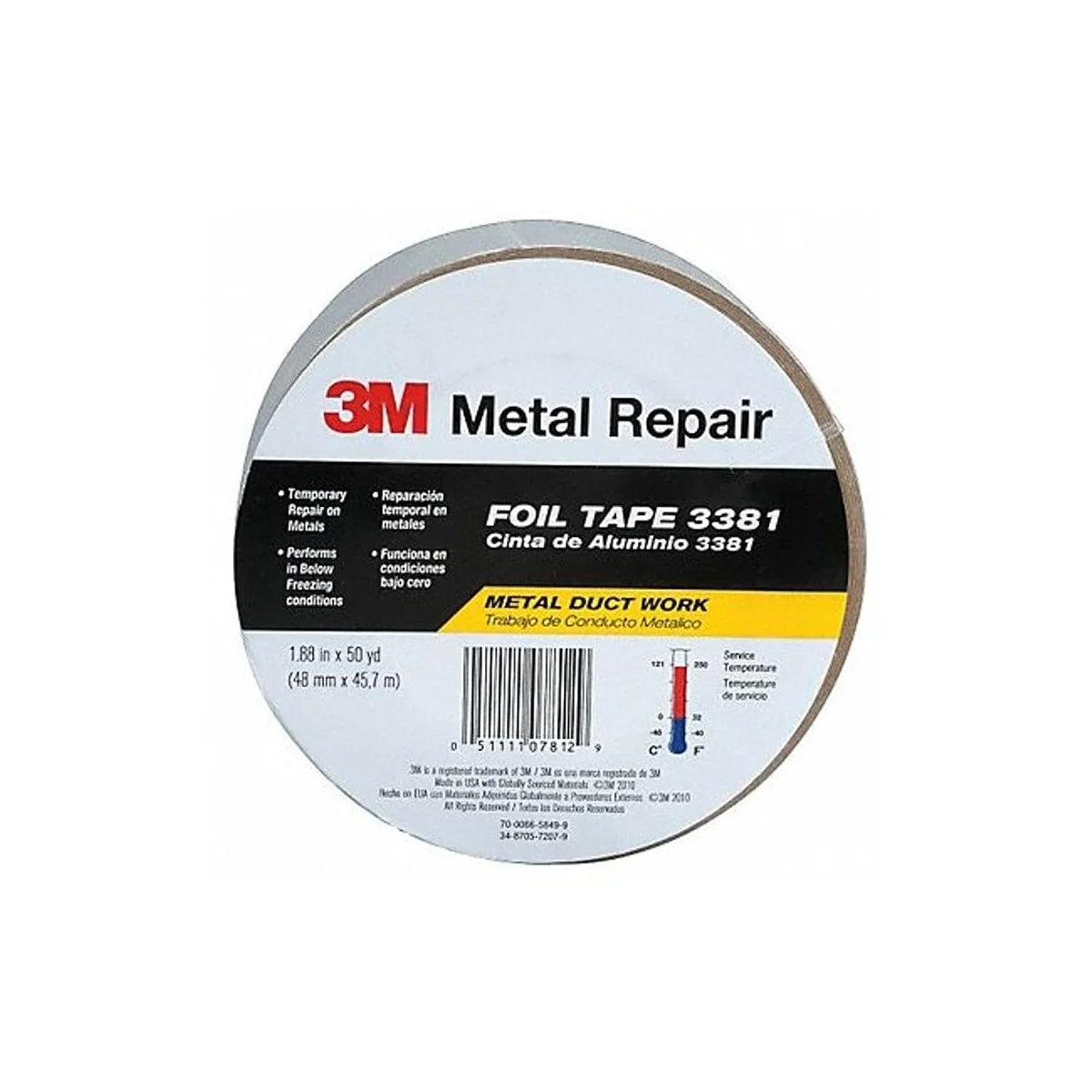 3M 3381 Aluminum Foil Tape