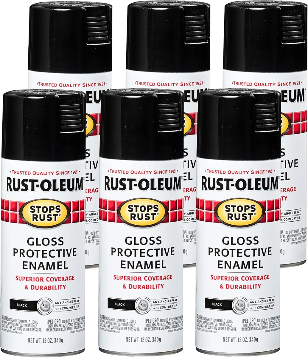 Rust-Oleum Gloss Black Spray Paint
