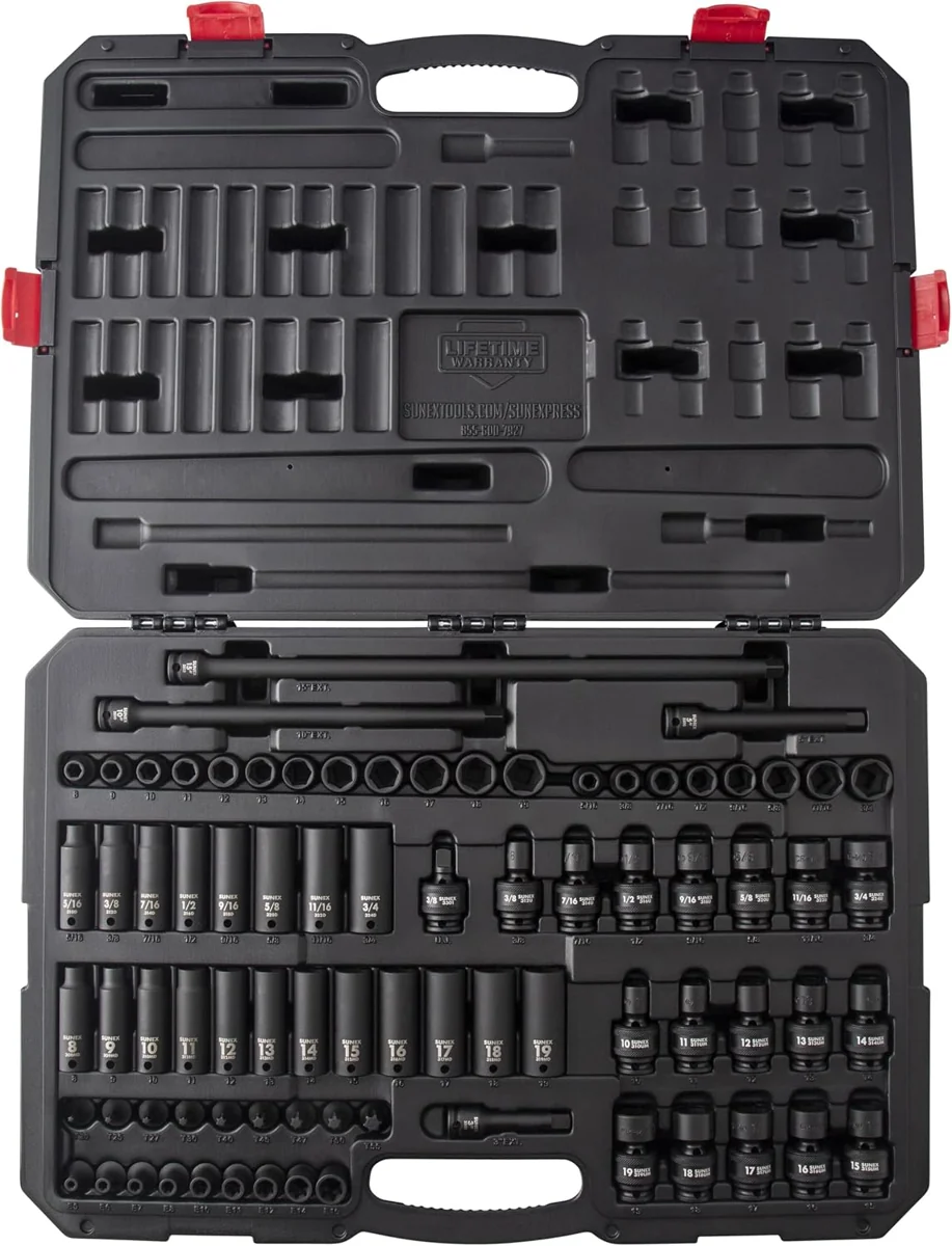 SUNEX 3580 Impact Socket Set