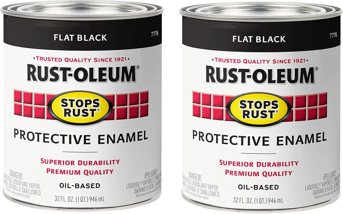 Rust-Oleum Flat Black Enamel