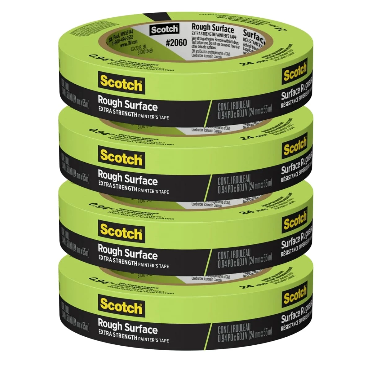 Scotch 2060 Rough-Surface Masking Tape