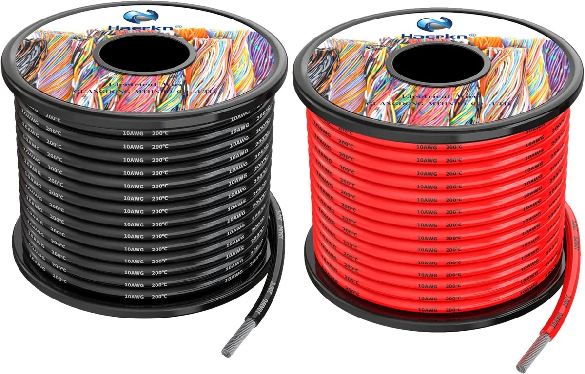Haerkn 10-AWG Silicone Wire