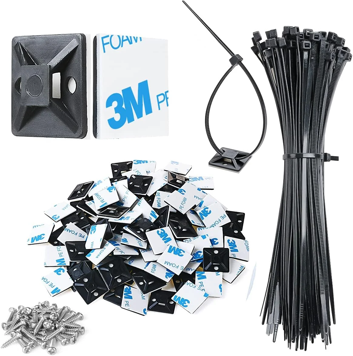 XHF Adhesive Cable-Tie Mounts