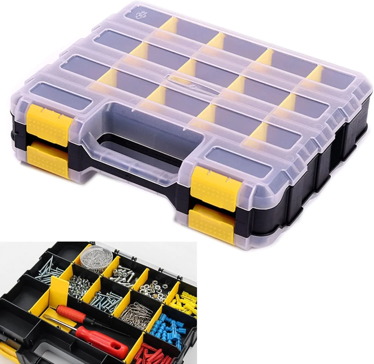 Double-Sided Small-Parts Organizer