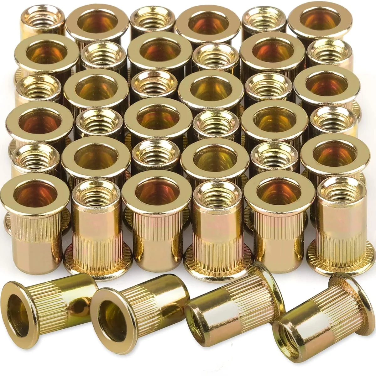 M6 Zinc-Plated Rivet Nuts