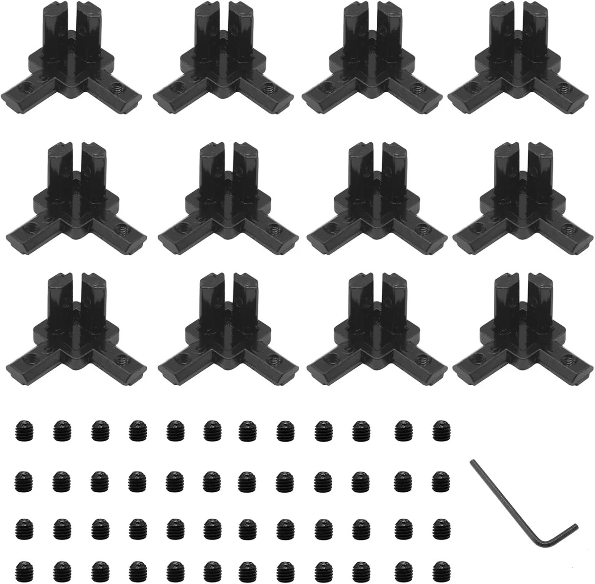 SeekLiny 2020 Three-Way Corner Connectors