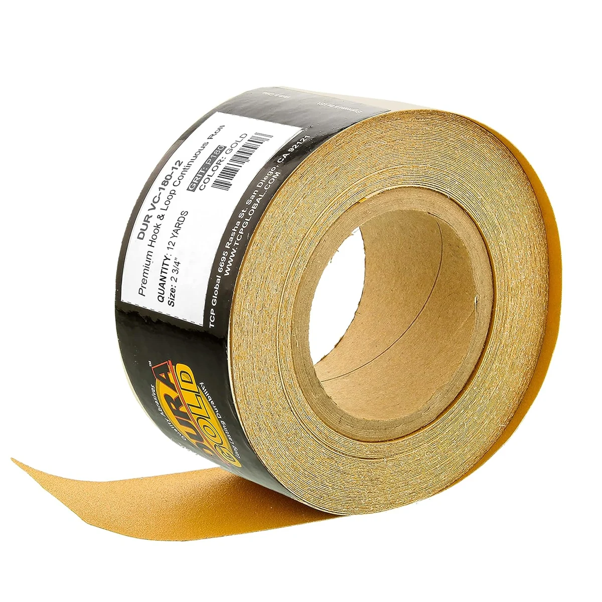 Dura-Gold 180-Grit Longboard Sandpaper Roll